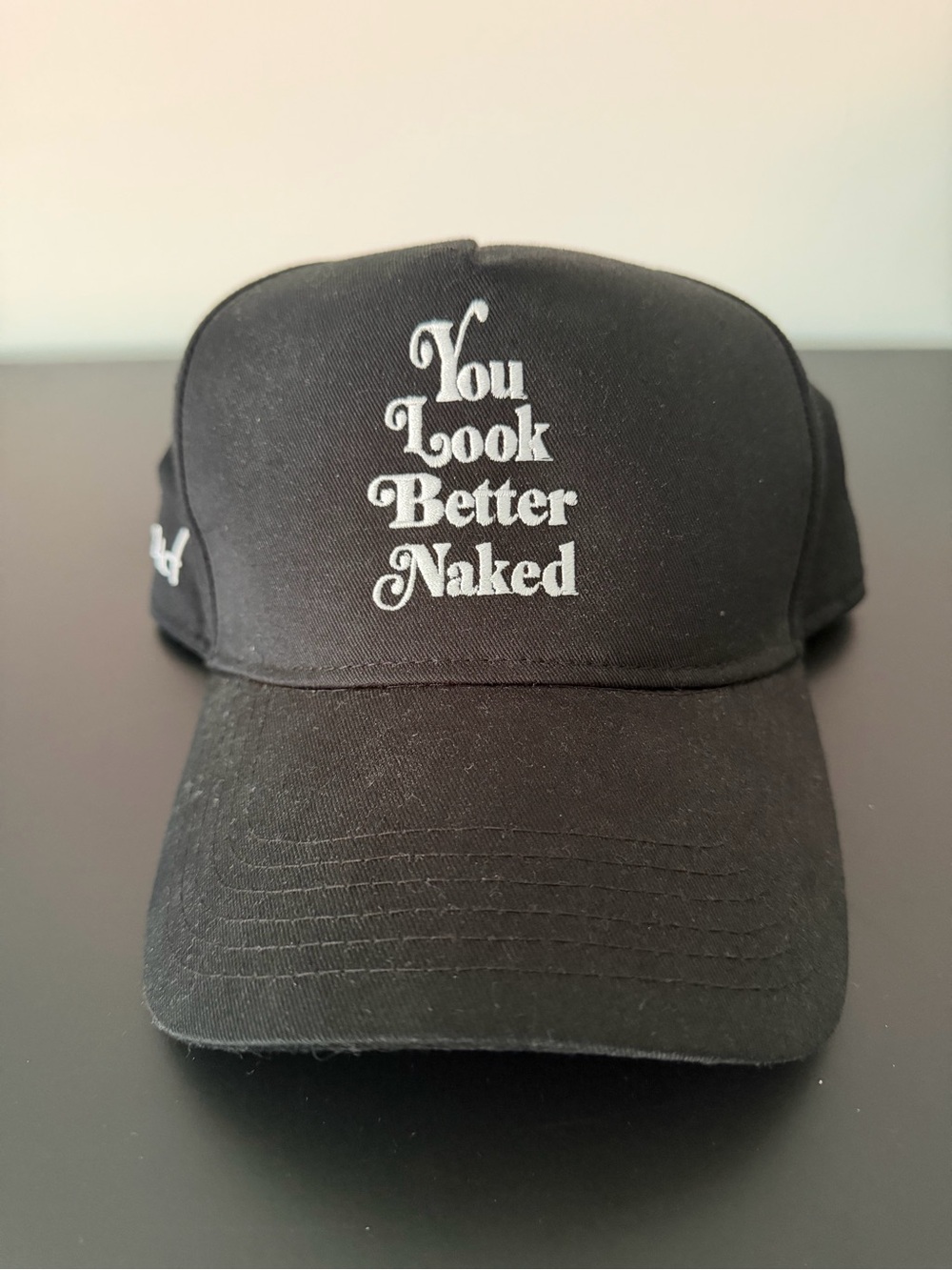 YG 4 Hunnid Black Snapback Hat